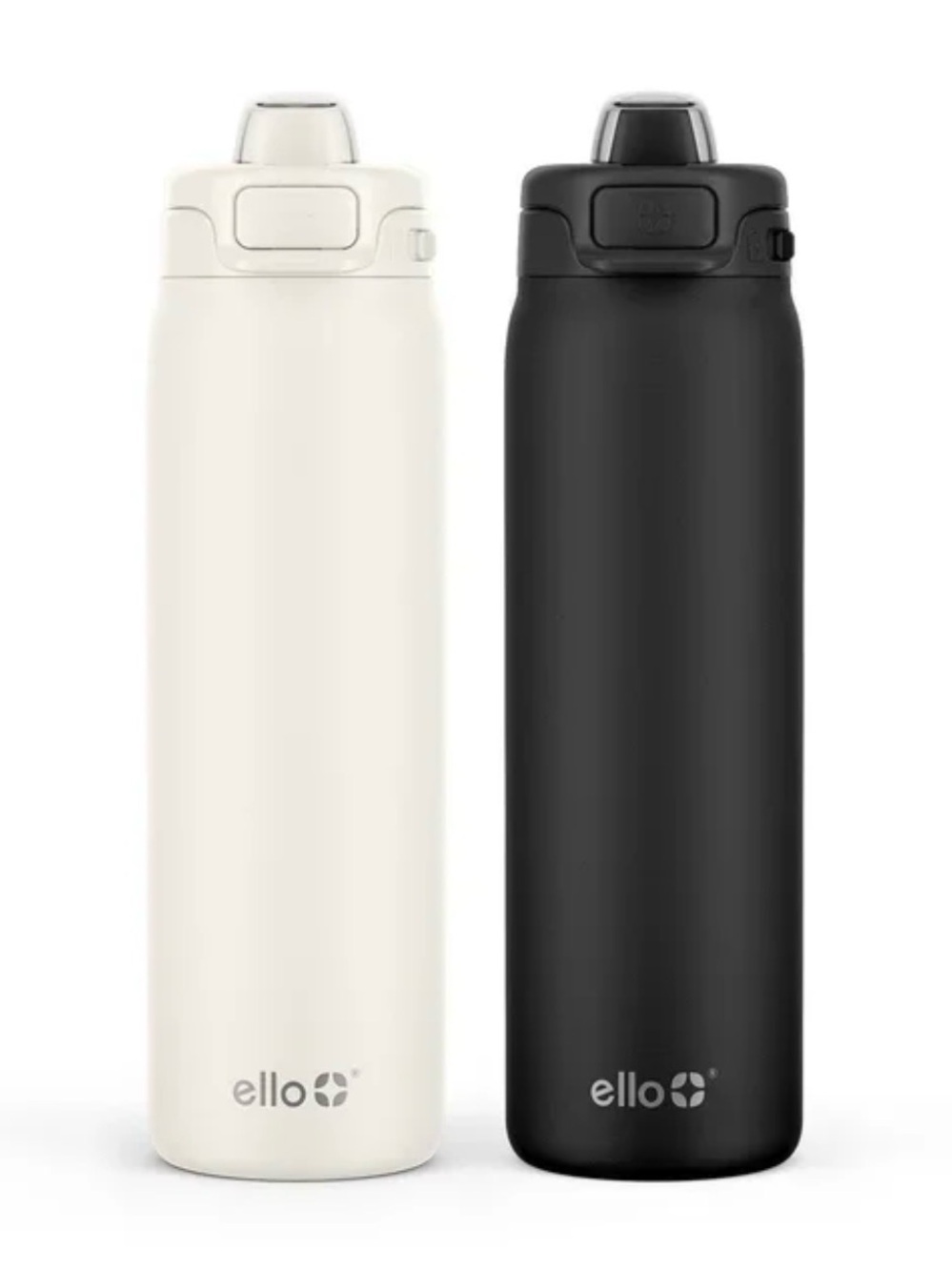 Elloยฎ Everyday Insulated Bottle โ Black & Off-White